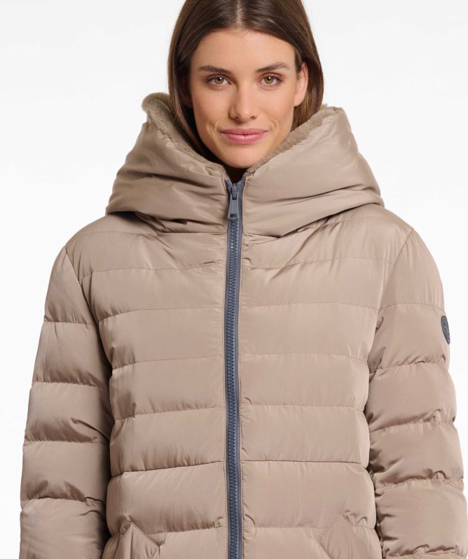 Rino and Pelle Keila Faux Fur Padded Coat