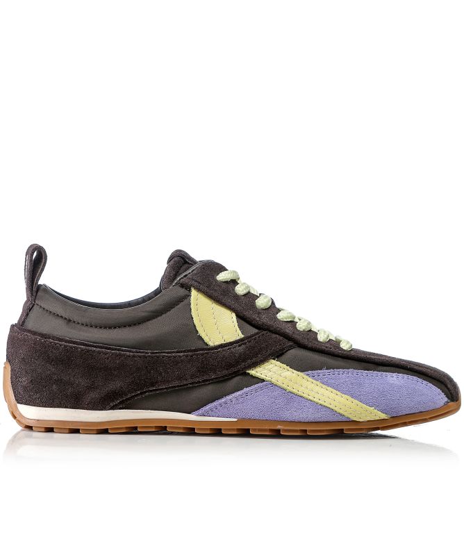 ALOHAS Suede Track Trainers