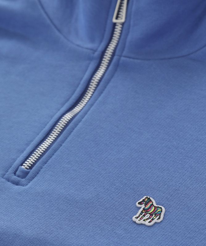 Paul Smith Half Zip Zebra Sweatshirt