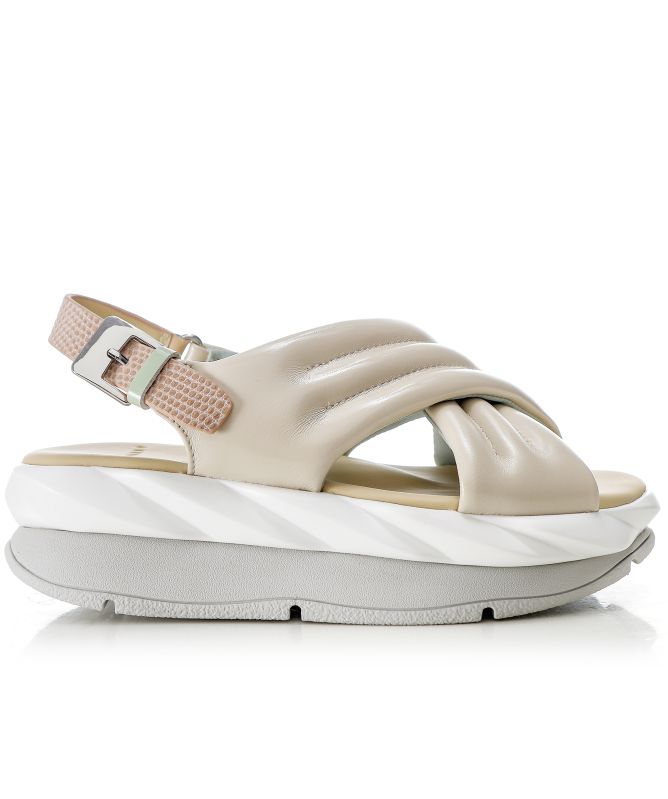 4CCCCEES Mellow Mana Cream Sandals