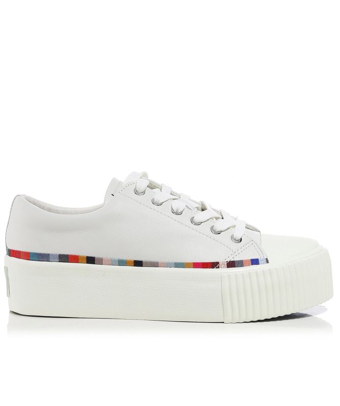 Paul Smith Miho Leather Flatform Trainers