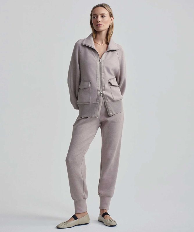 Varley Roxbury Zip-Through Sweat