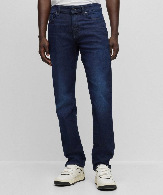 BOSS DELAWARE - Jeans slim fit - dark blue