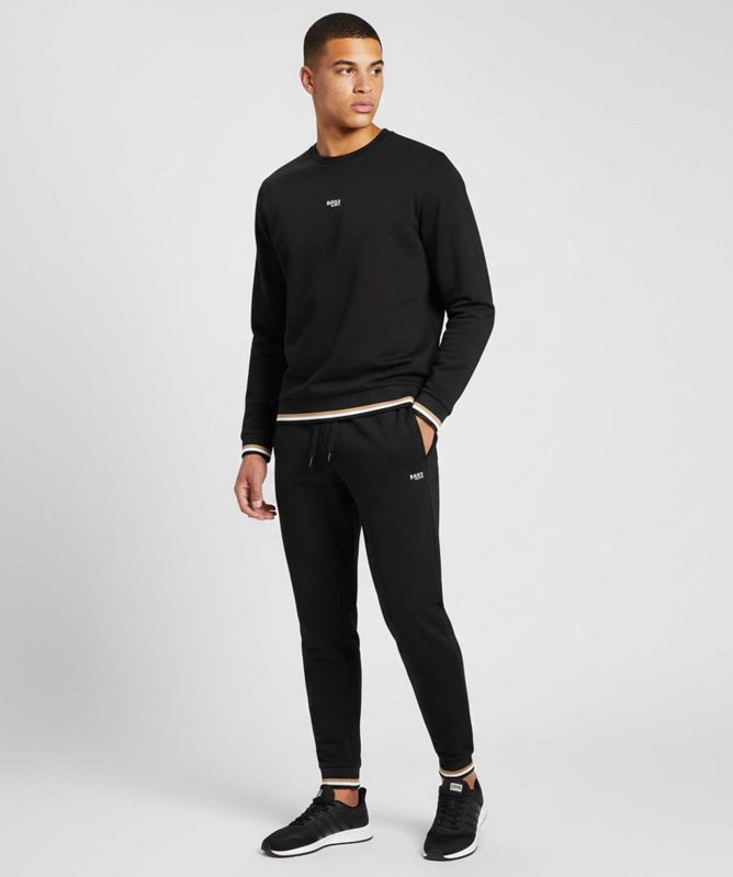 BOSS Striped Cuff Track Pants