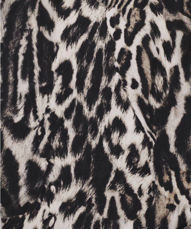 Inoa Animal Print Silk Scarf