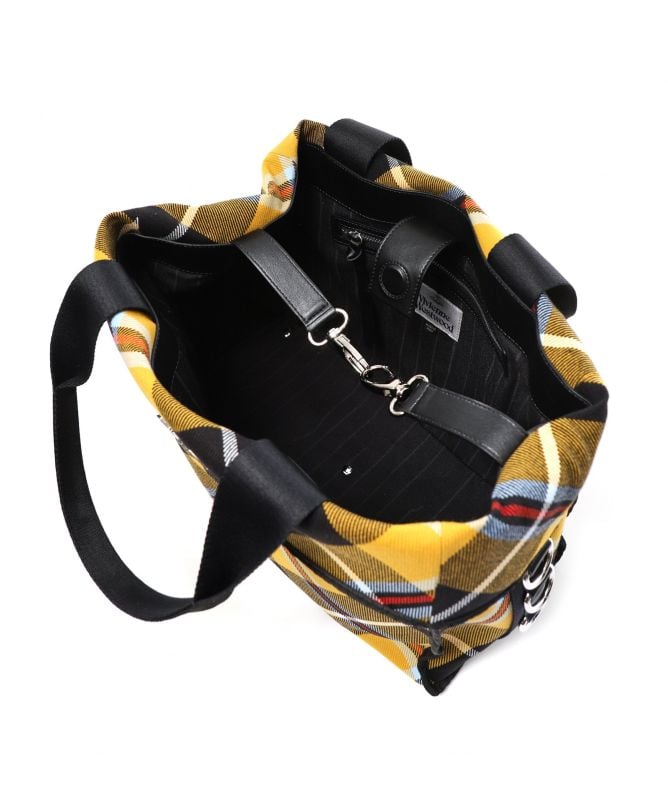 Vivienne Westwood Charlie Fold Tartan Bag | Jules B