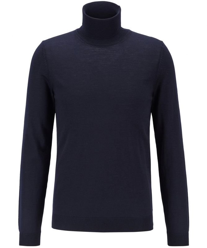 BOSS Virgin Wool Roll Neck Musso-P 