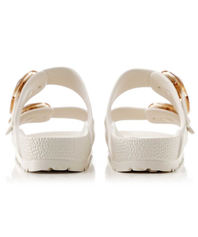 Birkenstock Arizona Big Buckle Eggshell Sandals