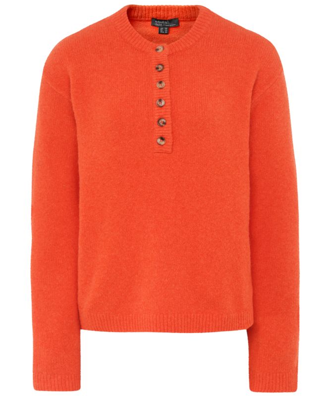 Nobody's Child Relaxed Fit Henley Jumper
