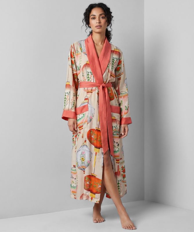 One Hundred Stars Lanterns Red Gown