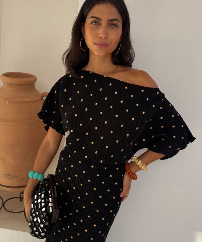 Never Fully Dressed Tilly Plisse Dress