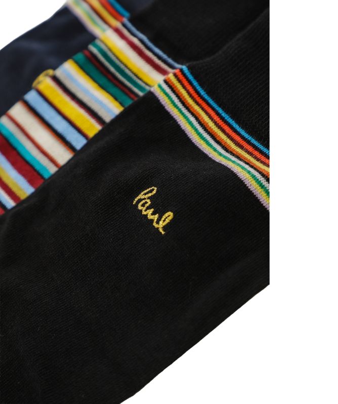 Paul Smith 3-Pack Gold Signature Socks