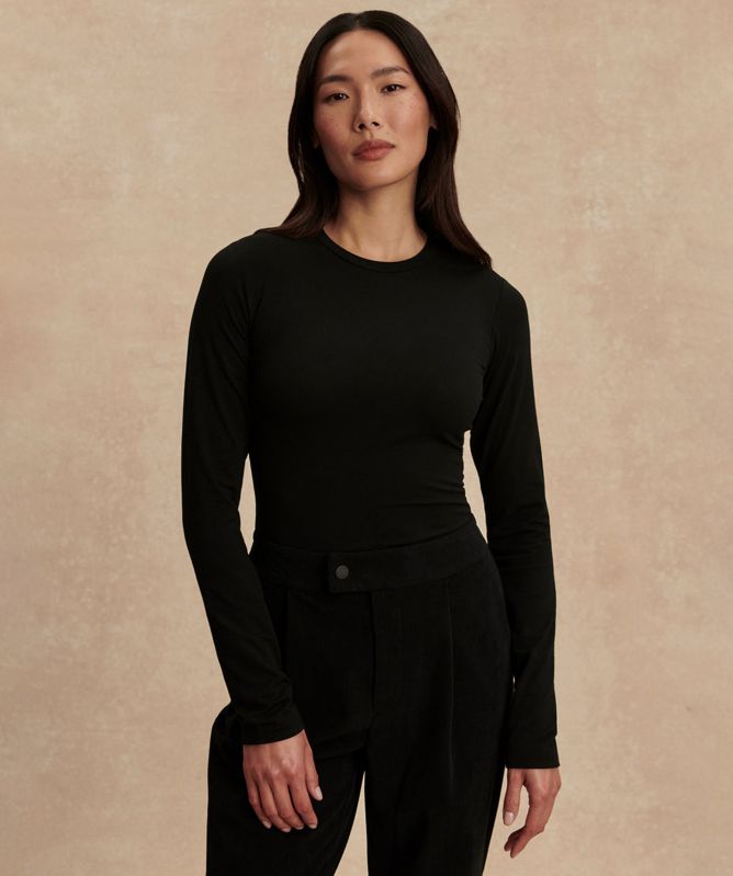 Varley Edna Long Sleeve Fitted Tee