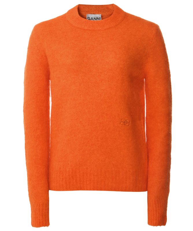 GANNI Brushed Alpaca Jumper