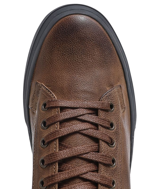 Oliver Sweeney Piodao Grained Leather Cupsole Trainers