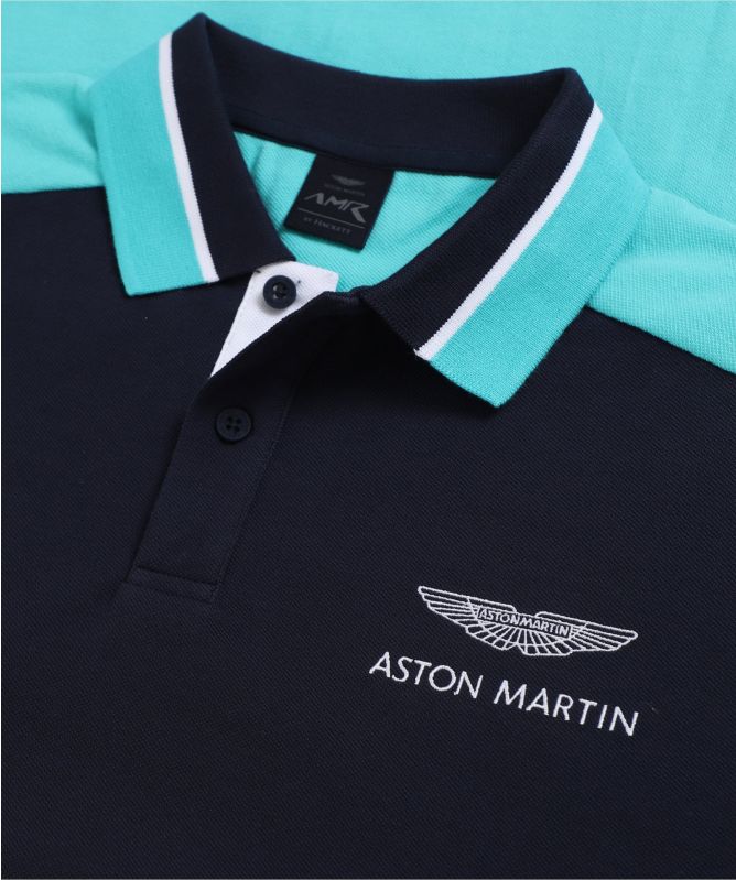 Hackett AMR Colour Block Polo Shirt