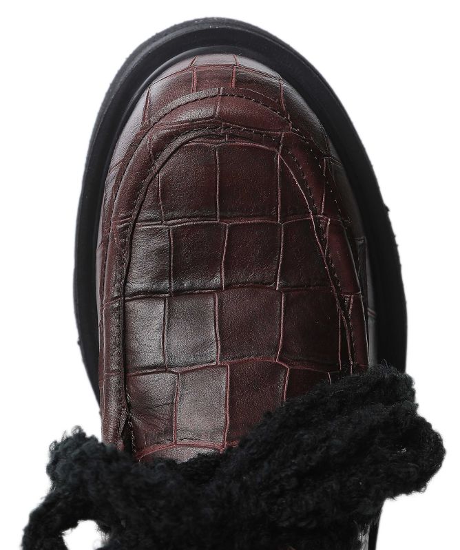 Patrizia Bonfanti Ingy Croc Laced Shoes