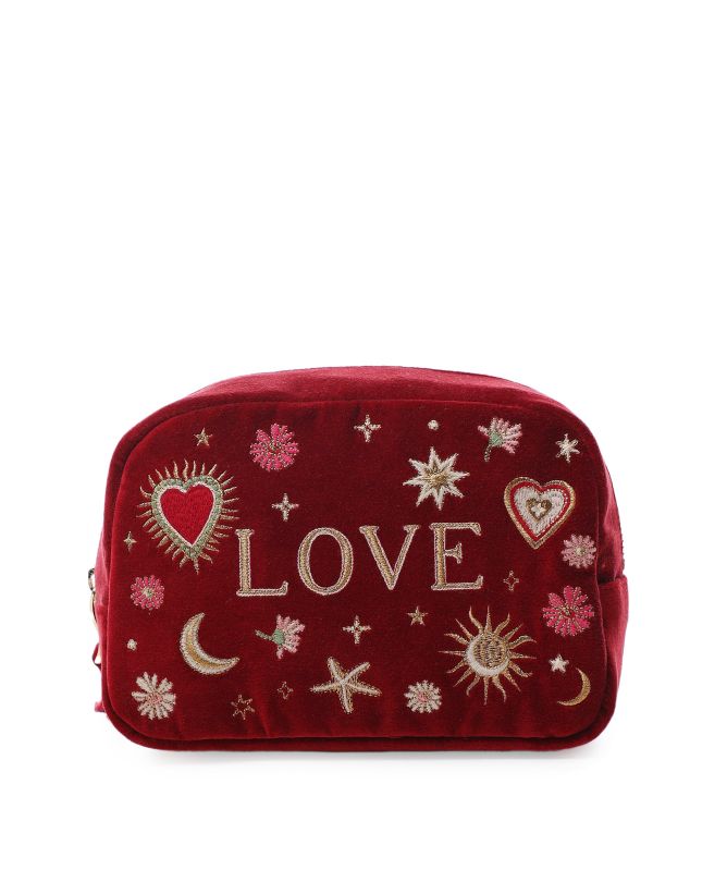 【 Elizabeth Scarlett 】 ラブチャーム メイクアップ ポーチ Love Charm Makeup Bag – Elizabeth Scarlett
