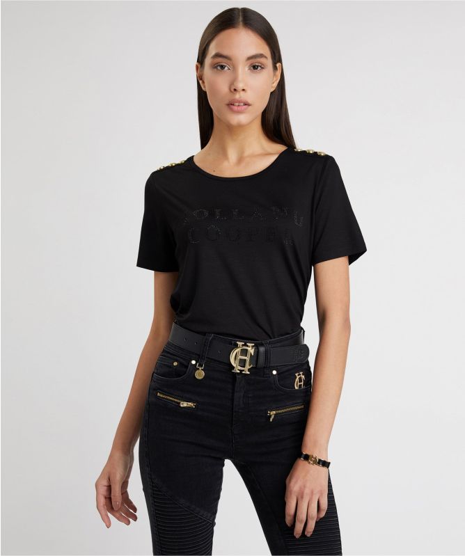 Holland Cooper Crystal Crew Neck T-Shirt