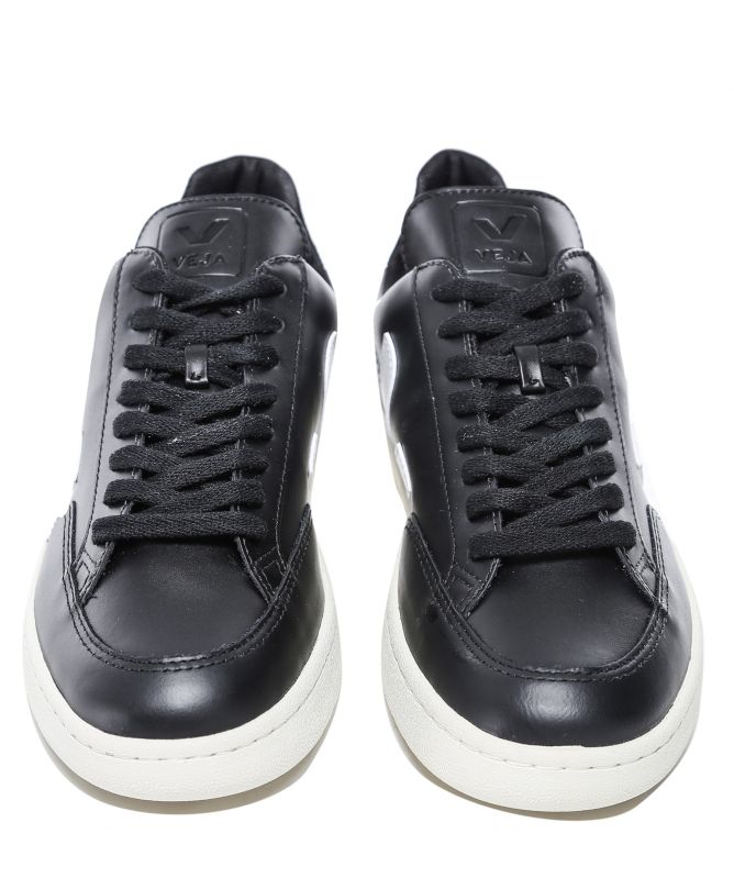 VEJA Mens Leather V-12 Trainers