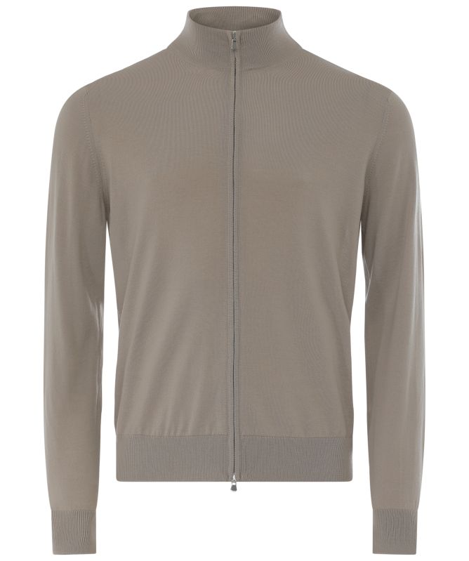 Fillippo De Laurentiis Merino Full-Zip Jumper