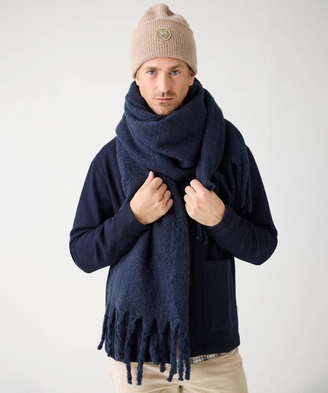Knowledge Cotton Fringe Scarf