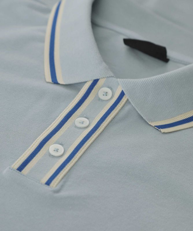 Paul Smith Striped-Trim Polo Shirt