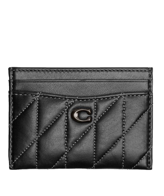 Coach Essential Card Case With Pillow Quilting