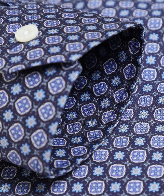 Eton Slim Fit Medallion Shirt