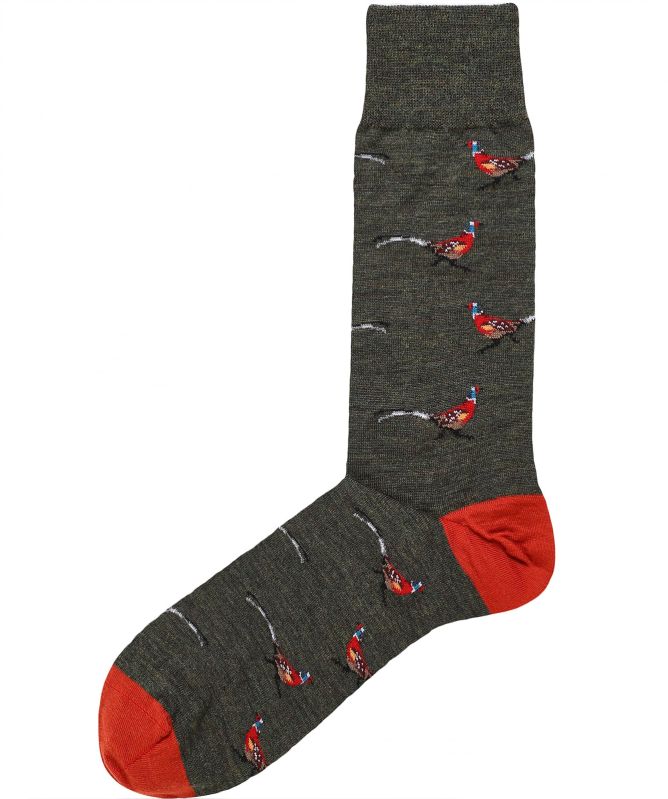 J. Blades Wool Blend Pheasant Socks