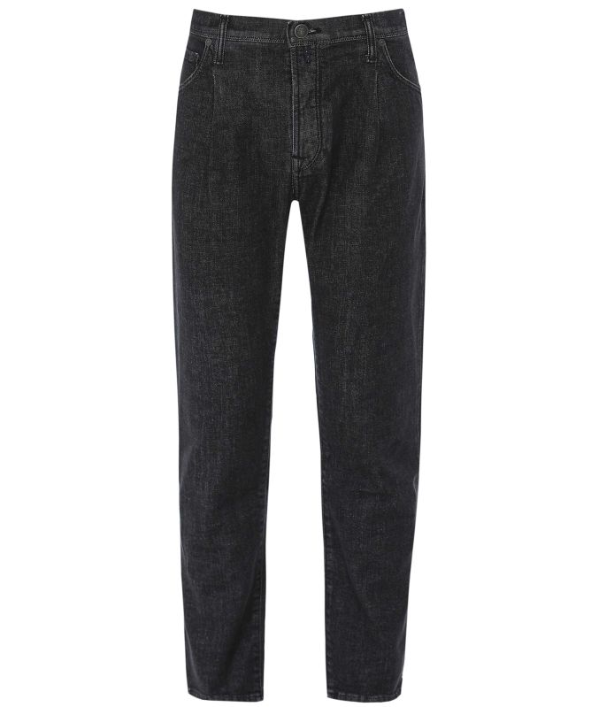 Incotex Relaxed Tapered Denim Jeans