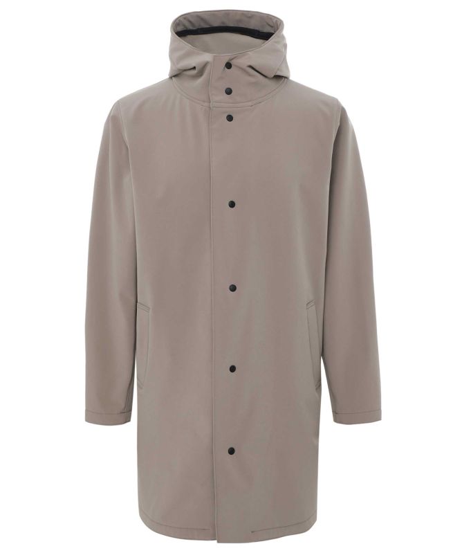 unfeigned Hooded Trench Coat