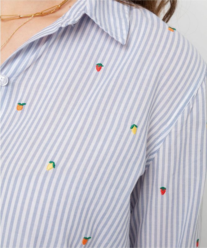 Rails Taylor Embroidered Citrus Shirt