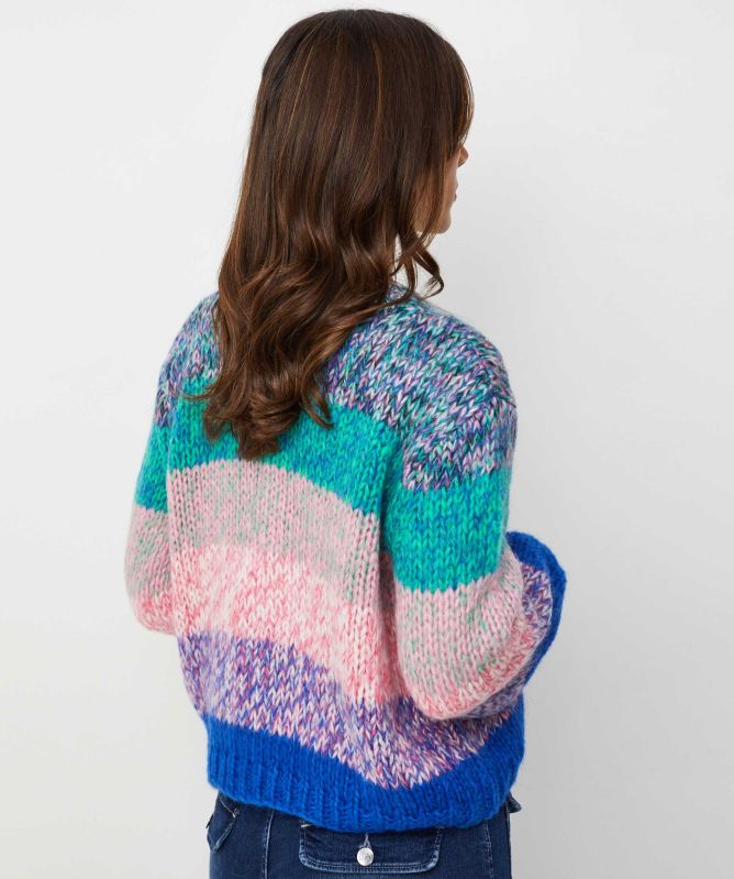 Dawn X Dare Mohair Gigi Rainbow Jumper