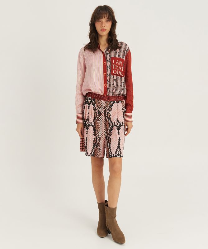 Me369 Juliette Printed Shorts