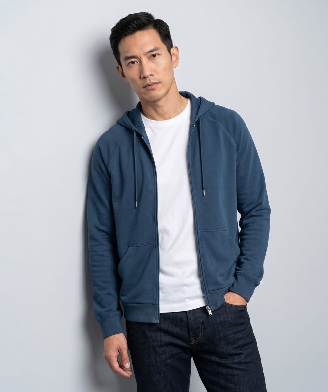 Paul Smith Cotton-Blend Zip Lounge Hayden Hoodie