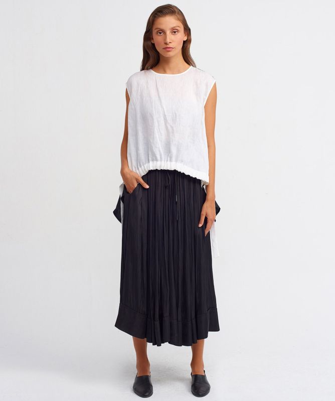 NU London Hemp Drawstring Top