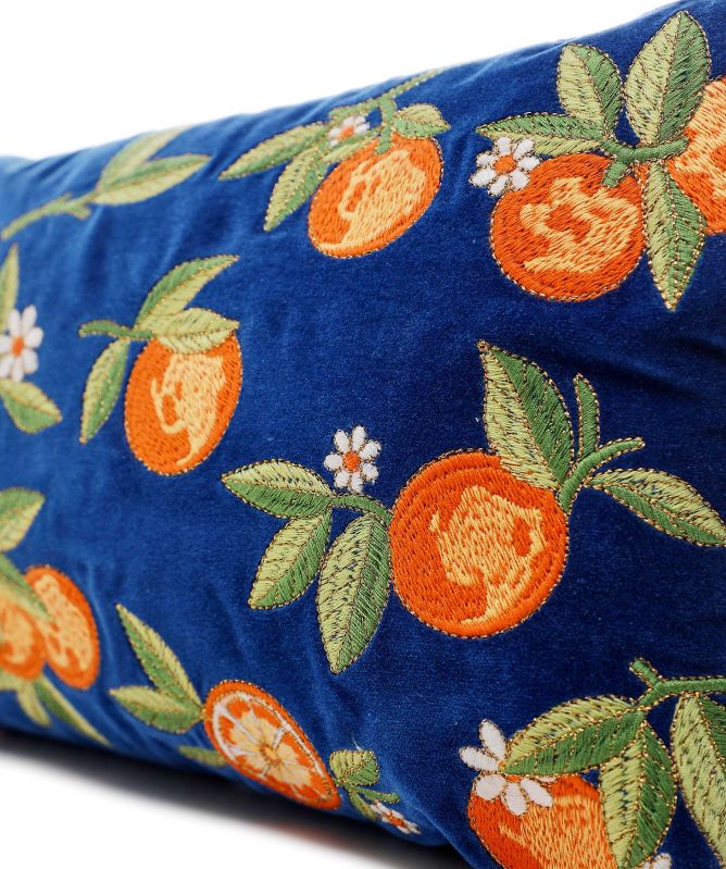 Elizabeth Scarlett Orange Blossom Blue Everyday Pouch