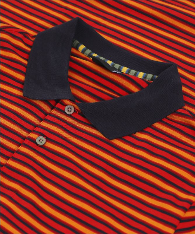 Paul Smith Slim Fit Striped Polo Shirt