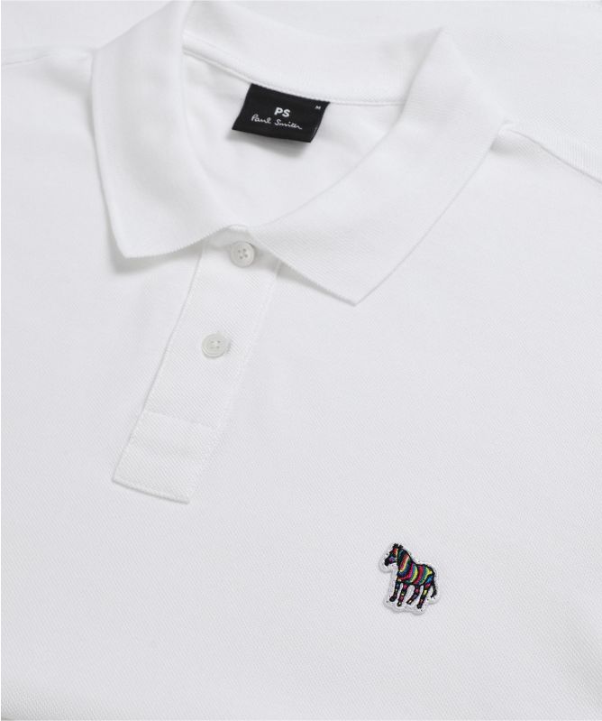 Paul Smith Long Sleeve Zebra Polo