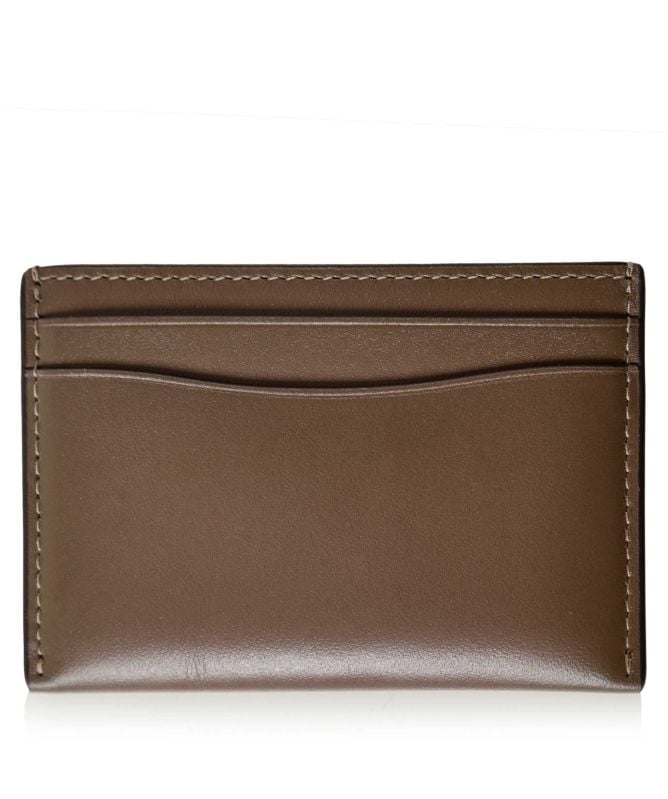 カードケース・名刺入れ Coach Essential Card Holder - Coach - Leather - Brown Coach Men's Essential Card Case, Maple, One Size : Amazon.ca