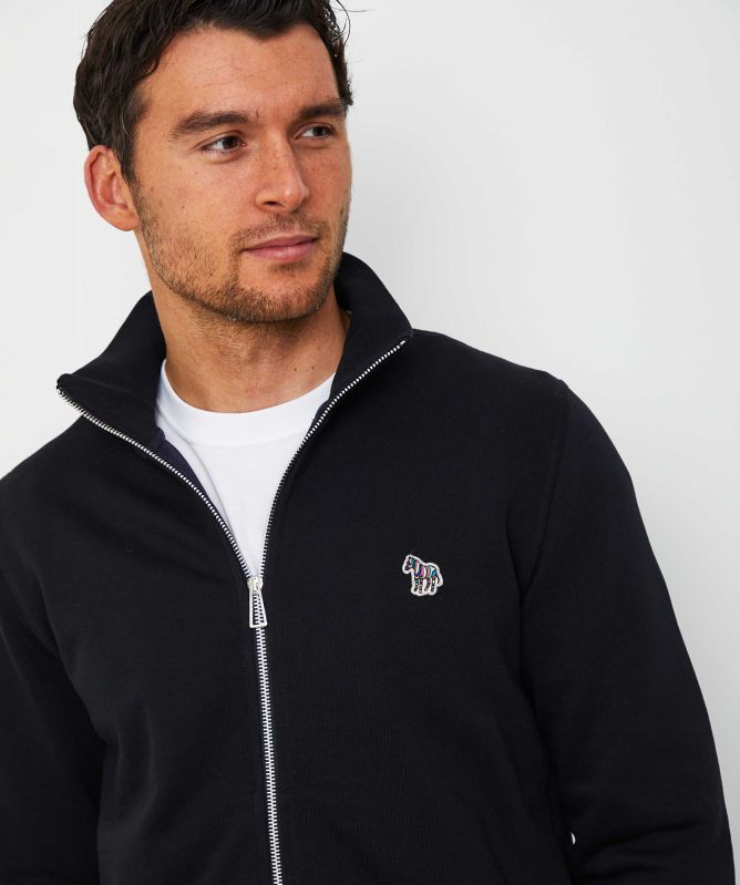 Paul Smith Zip-Through Zebra Sweatshirt