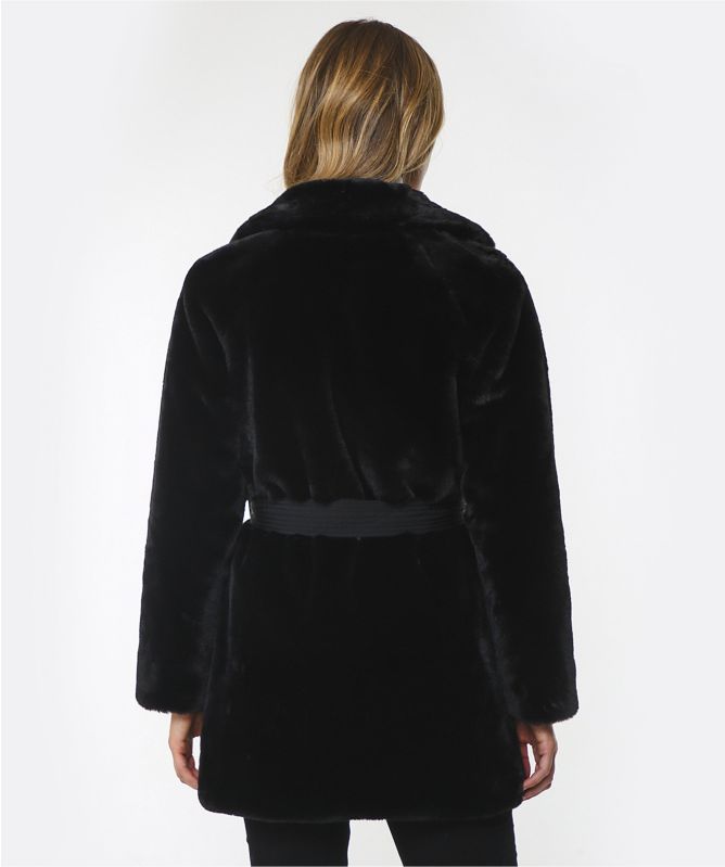 Geox Faux Fur Kaula Reversible Coat 