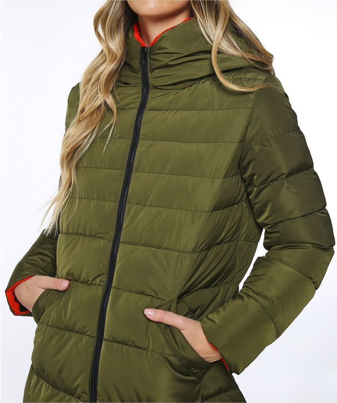 Rino and Pelle Keila Reversible Puffer Coat