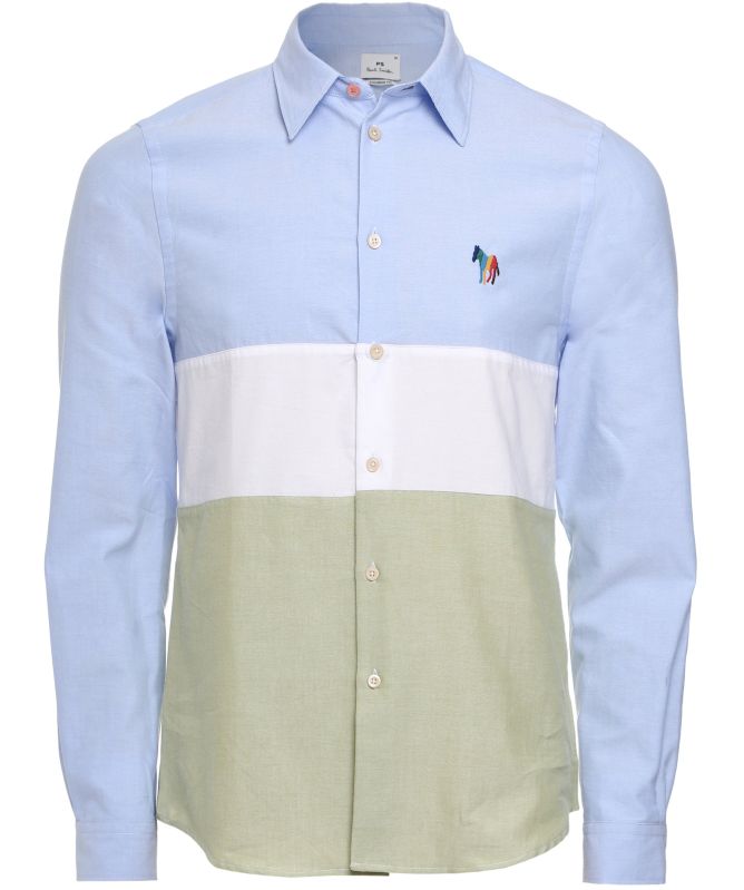 Paul Smith Colour Block Zebra Shirt