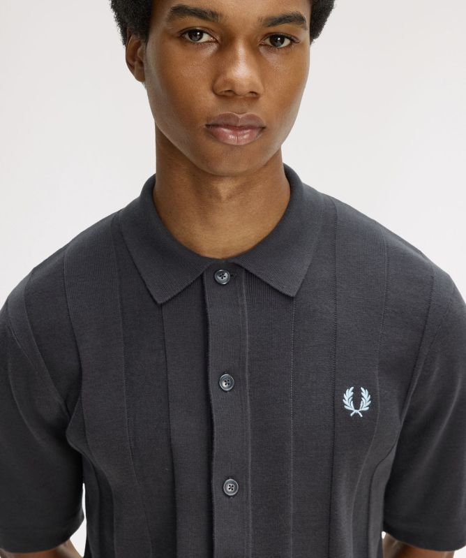 Fred Perry Tonal Vertical Stripe Polo