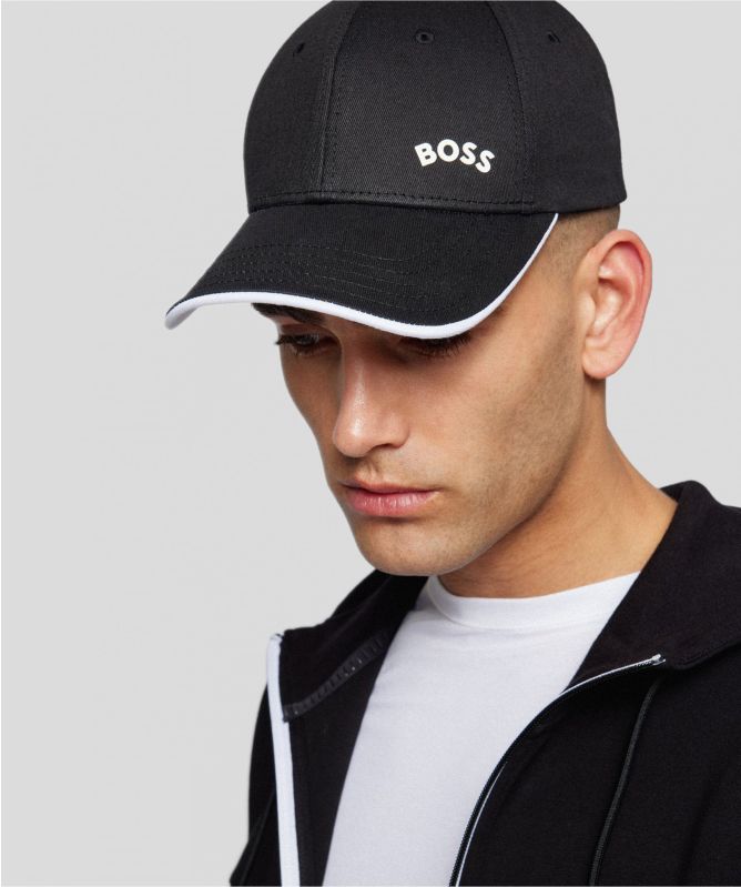 BOSS Black CapBoldCurved Baseball Cap Jules B