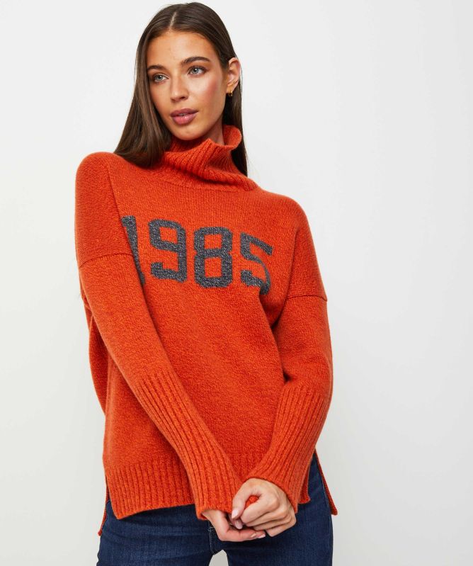 Eddy and Ivy 1985 Merino Cashmere Roll Neck Jumper