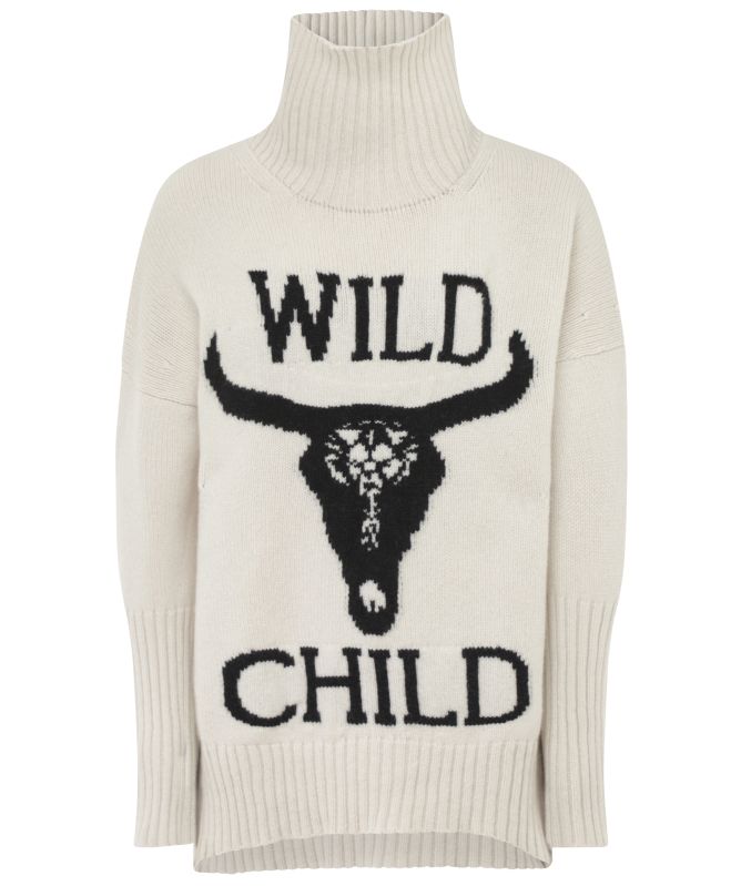 Eddy and Ivy Wild Child Merino Cashmere Jumper