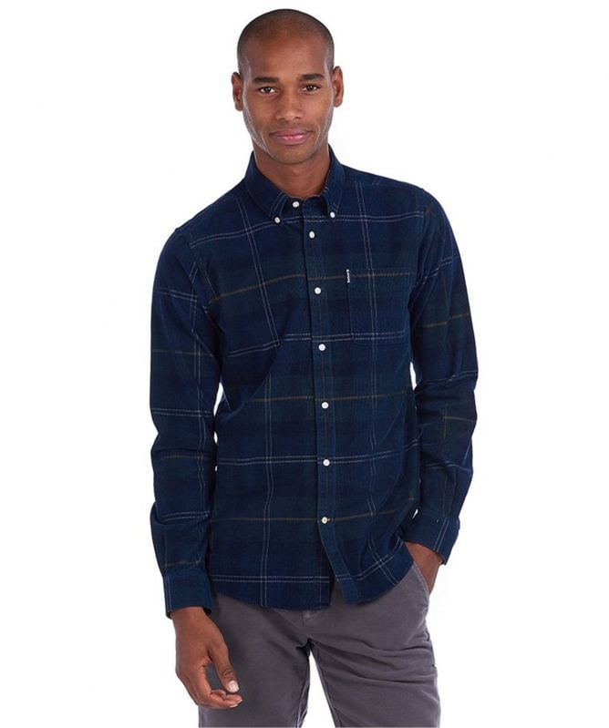 Barbour Tailored Fit Baby Cord Blair Shirt Jules B